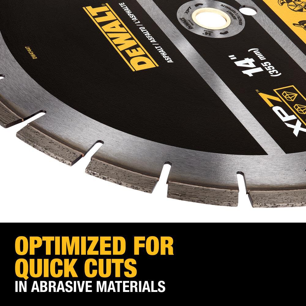 Dewalt DW47447 Xp7 Asphalt Segmented Diamond Blade