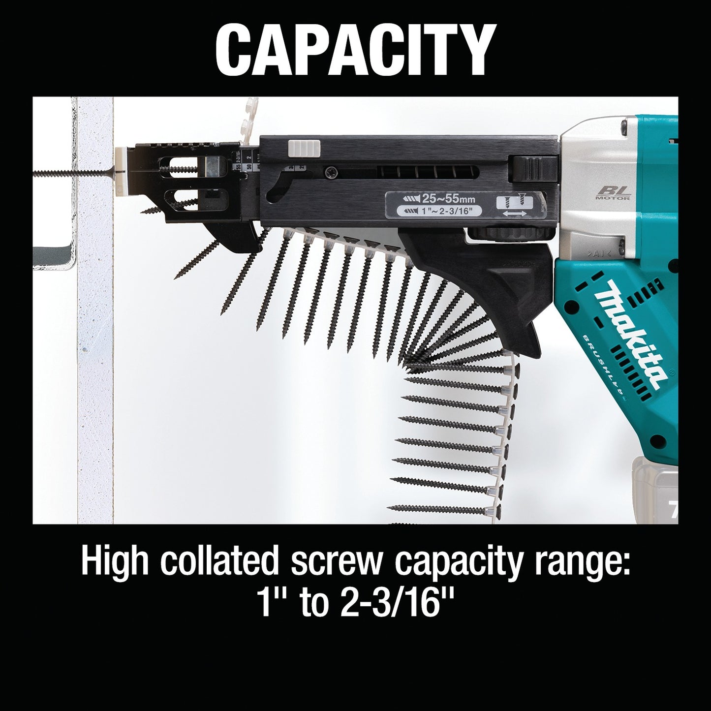 Makita XRF03Z 18V LXT® Lithium‑Ion Brushless Cordless 6,000 RPM Autofeed Screwdriver, Tool Only