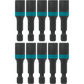 Makita A-97106 ImpactX™ 1/4″ x 1‑3/4″ Magnetic Nut Driver, 10/pk, Bulk