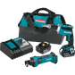 Makita XT255T 18V Lxt® Lithium Ion Cordless 2 Pc. Combo Kit (5.0Ah)