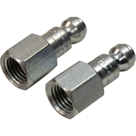 Makita 311004-A 1/4"X1/4" F‘Auto, Fitting, 2/pk