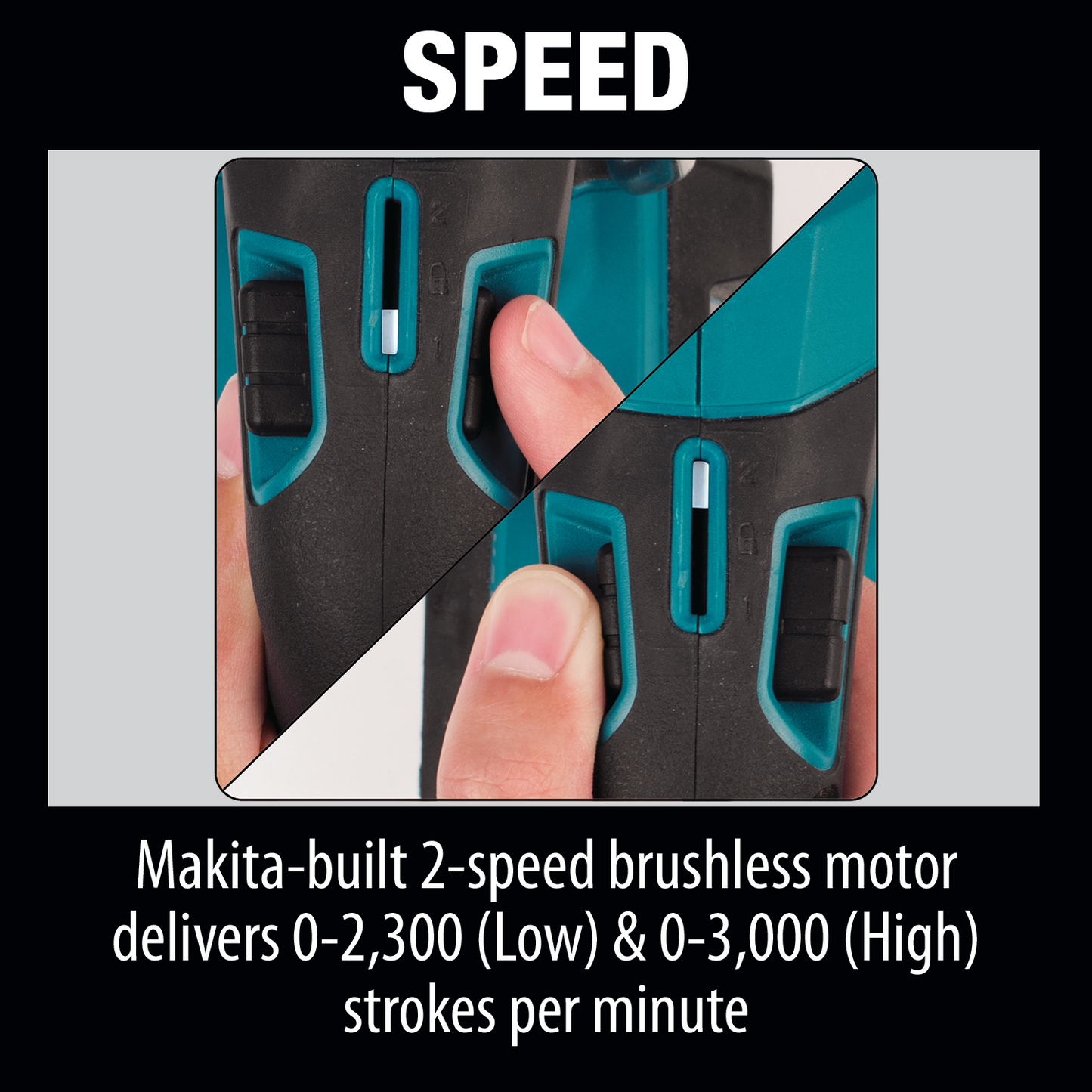 Makita XRJ05T 18V LXT® Lithium‑Ion Brushless Cordless Recipro Saw Kit (5.0Ah)