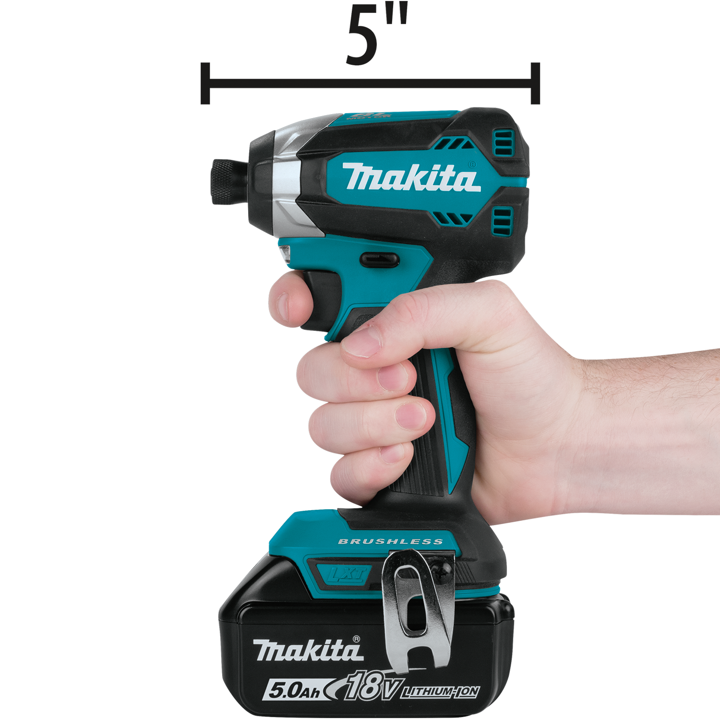 Makita XDT13T 18V LXT® Lithium‑Ion Brushless Cordless Impact Driver Kit (5.0Ah)