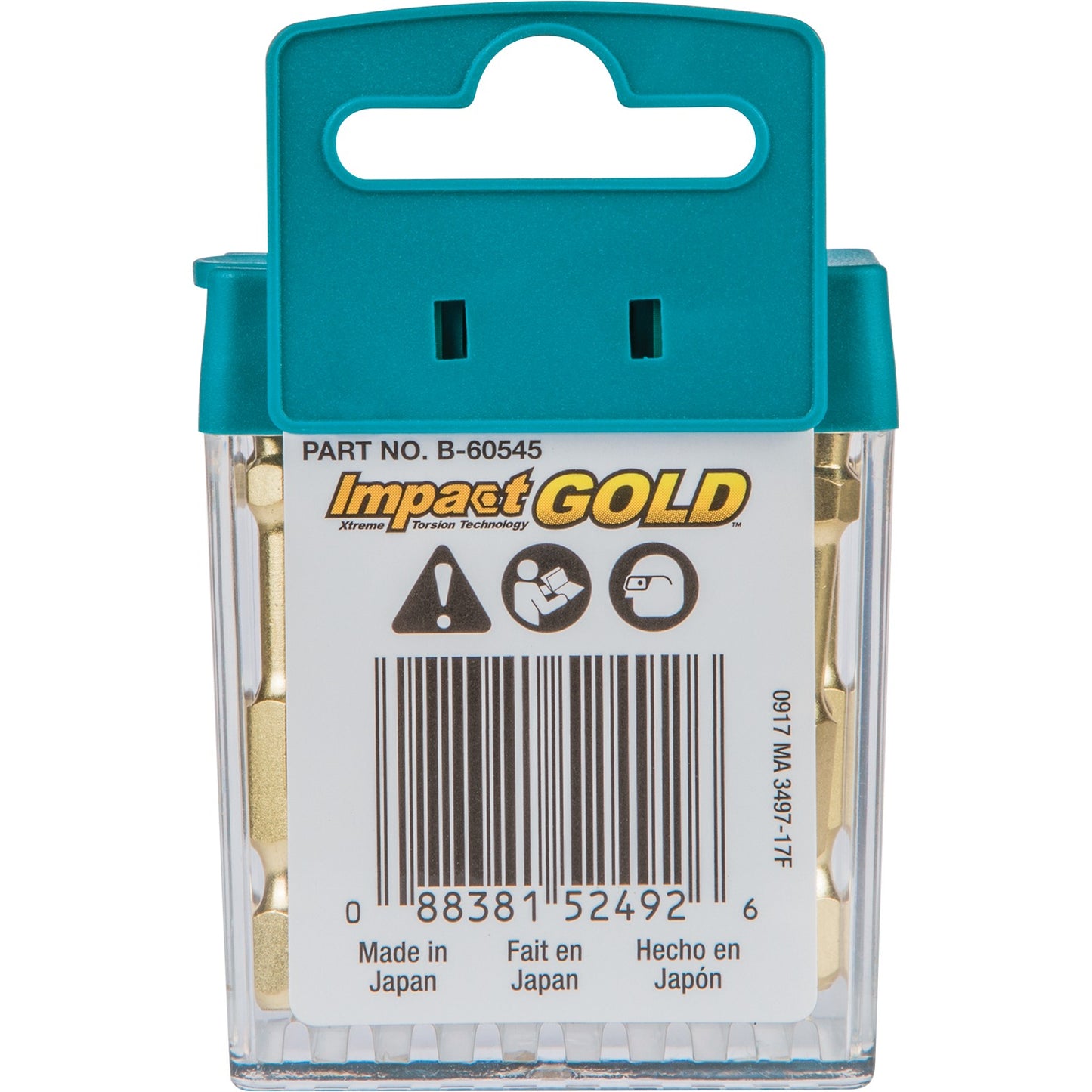 Makita B-60545 Impact GOLD® T25 Torx® 2″ Power Bit, 15/pk