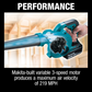 Makita XBU05ST1 18V LXT® Lithium‑Ion Cordless Blower Kit (5.0Ah)