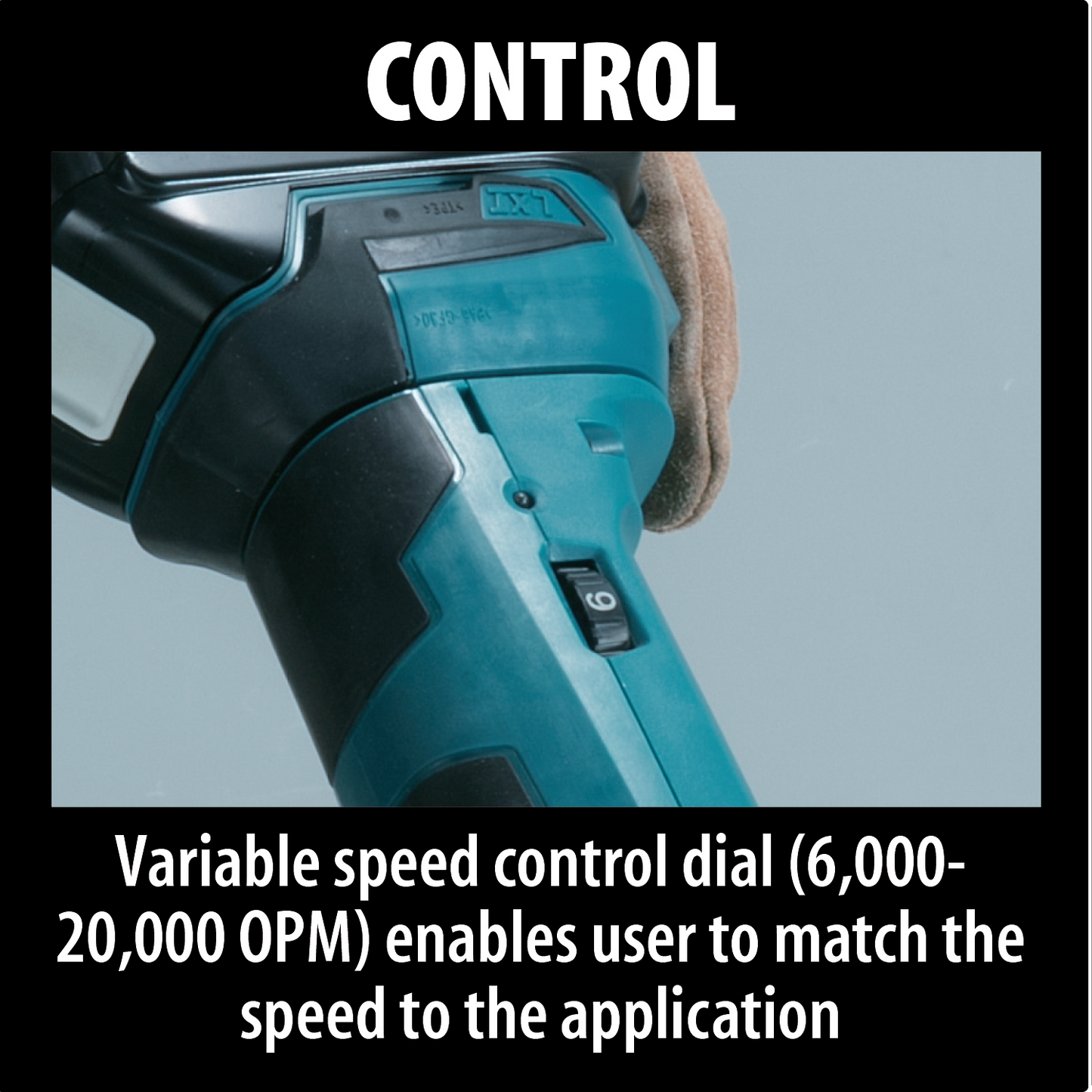 Makita XMT03Z 18V LXT® Lithium‑Ion Cordless Oscillating Multi‑Tool, Tool Only