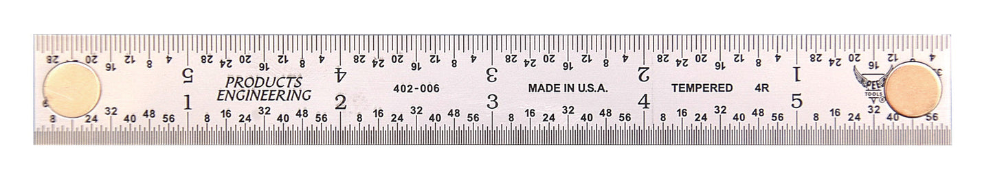 PEC Tools 262-018MG 18³ E/M Magnetic Rule