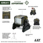 Makita ADML811 Outdoor Adventure™ 18V LXT® Cordless/Corded L.E.D. Area Light, Light Only