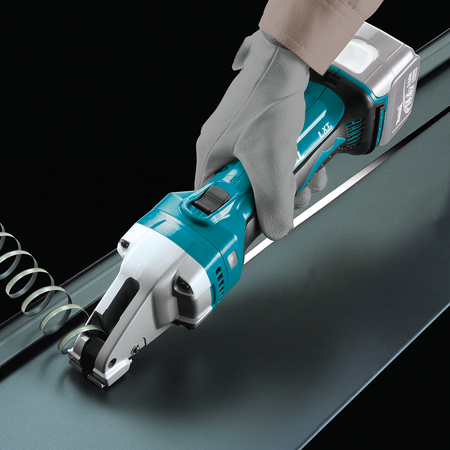 Makita XSJ02Z 18V LXT® Lithium‑Ion Cordless 16 Gauge Compact Straight Shear, Tool Only