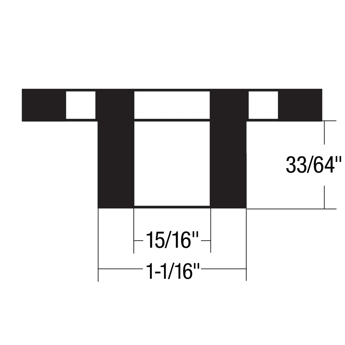 Makita 164470-8 Template Guide 1‑1/16"