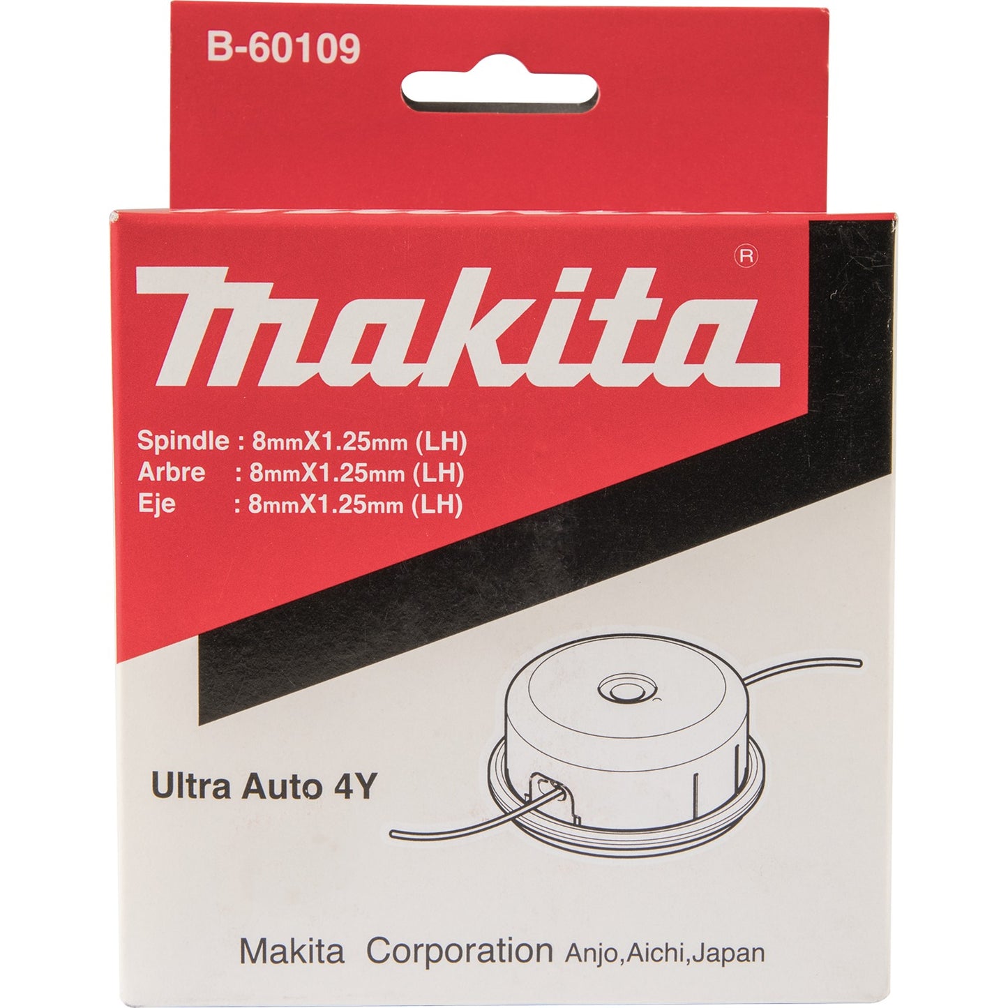 Makita B-60109 Bump & Auto Feed Trimmer Head, Universal LH