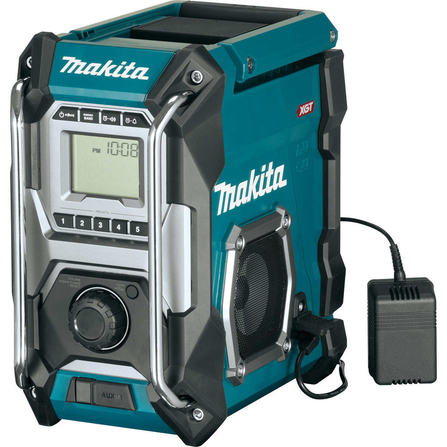 Makita GRM01 40V max XGT® Cordless/Corded Job Site Radio, Tool Only