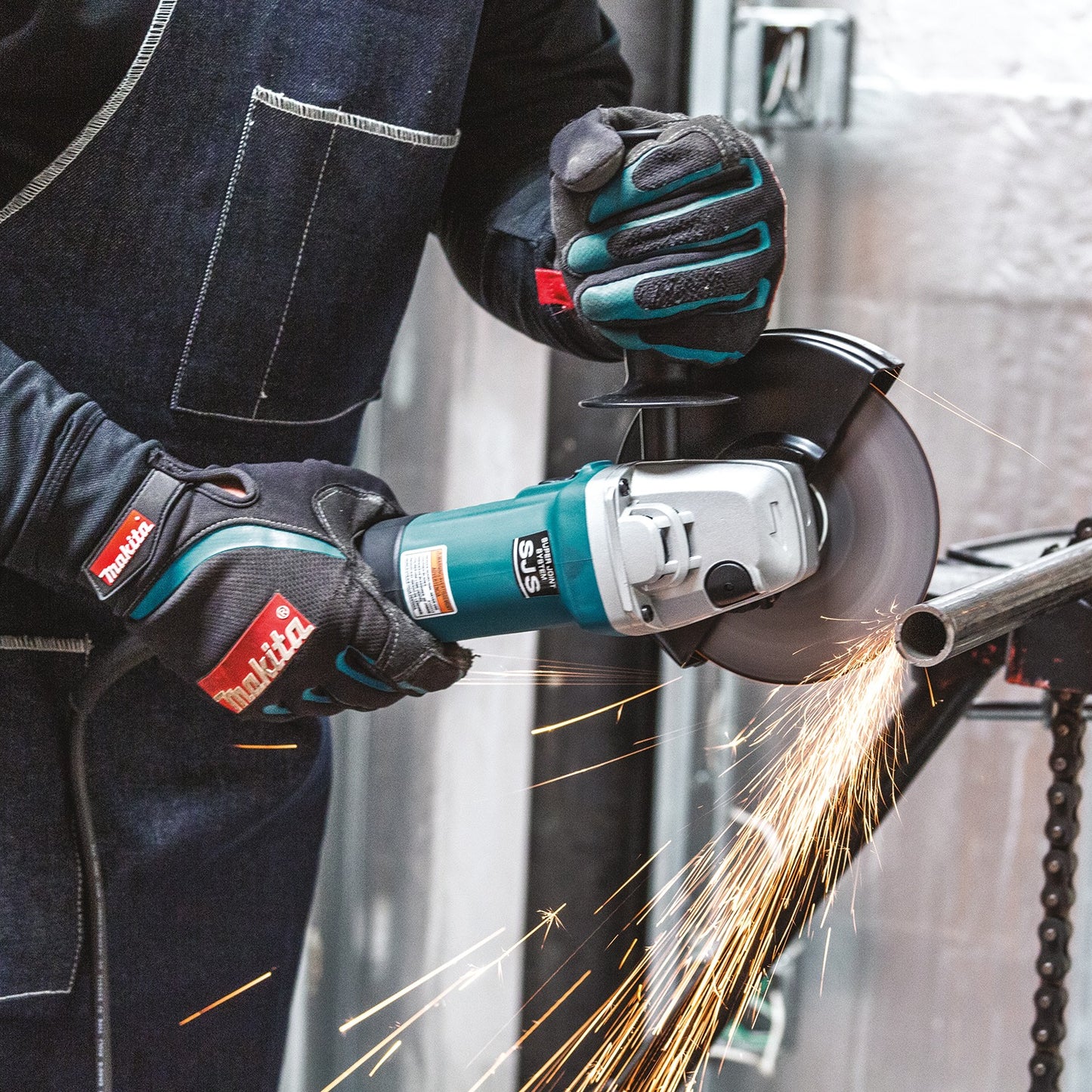 Makita 9566CV 6" SJS™ High‑Power Cut‑Off/Angle Grinder