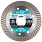 Makita E-12647 X‑LOCK 4‑1/2" Diamond Blade Variety Pack for Masonry Cutting, 3/pc