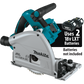 Makita XPS02ZU 36V (18V X2) Lxt® Brushless 61/2" Plunge Circular Saw, Aws®, Tool Only
