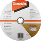 Makita B-12675 9" x .075" x 7/8" INOX Thin Cut‑Off Wheel, 60 Grit