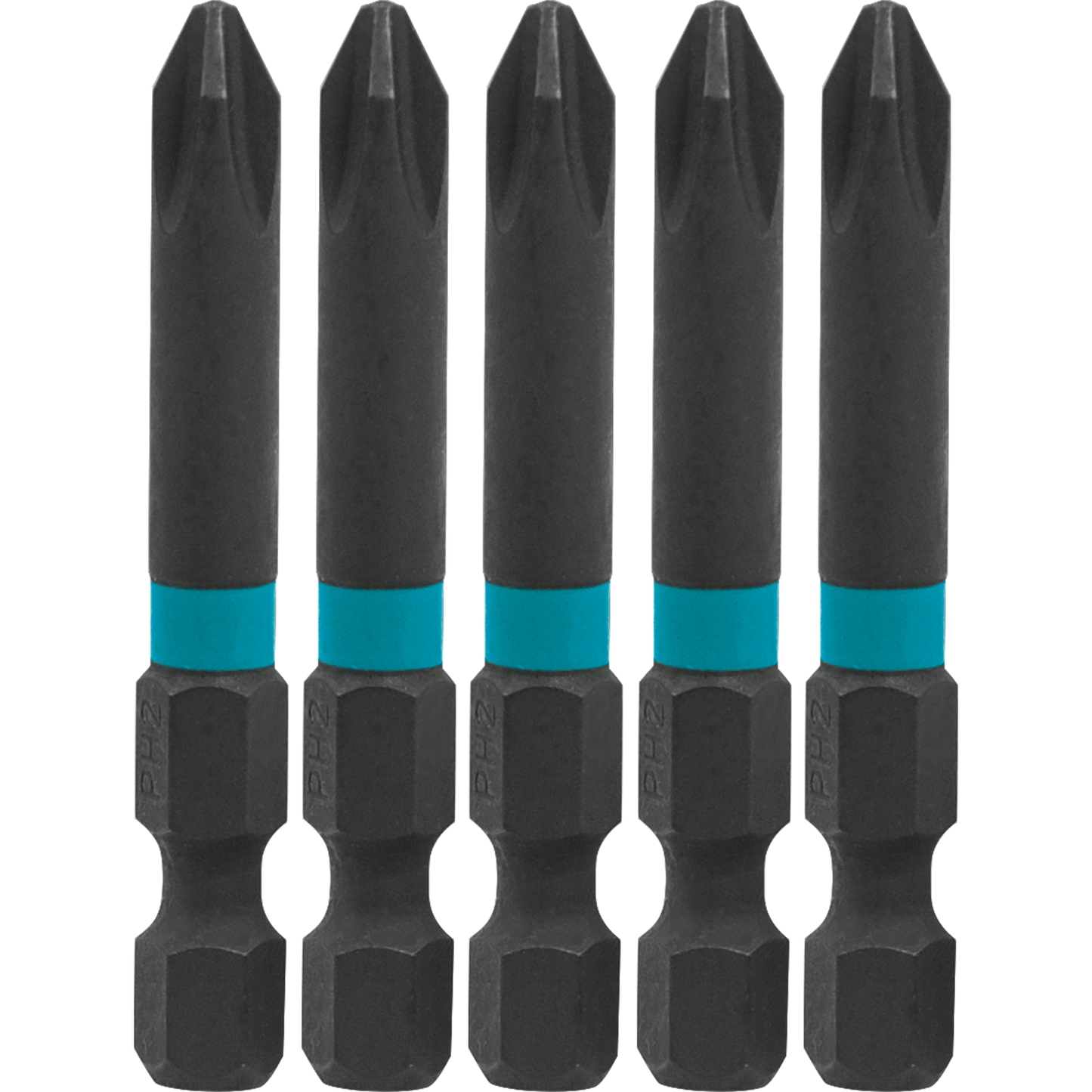 Makita A-96665 ImpactX™ #2 Phillips 2″ Power Bit, 5/pk