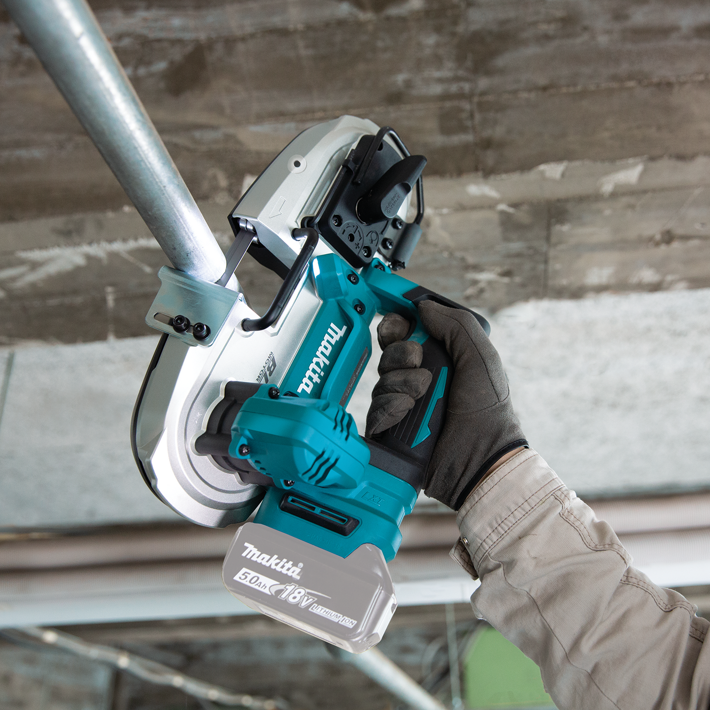 Makita XBP04Z 18V LXT® Lithium‑Ion Compact Brushless Cordless Band Saw, Tool Only