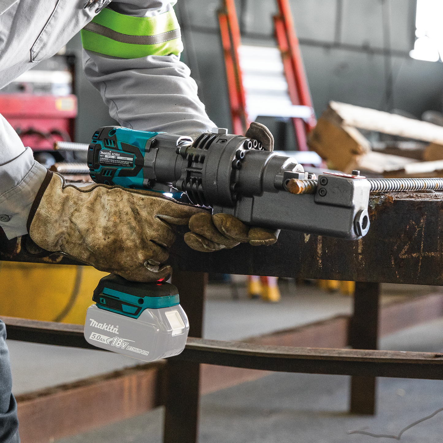 Makita XCS04ZK 18V Lxt® Lithiumion Brushless Cordless Rebar Cutter, Tool Only