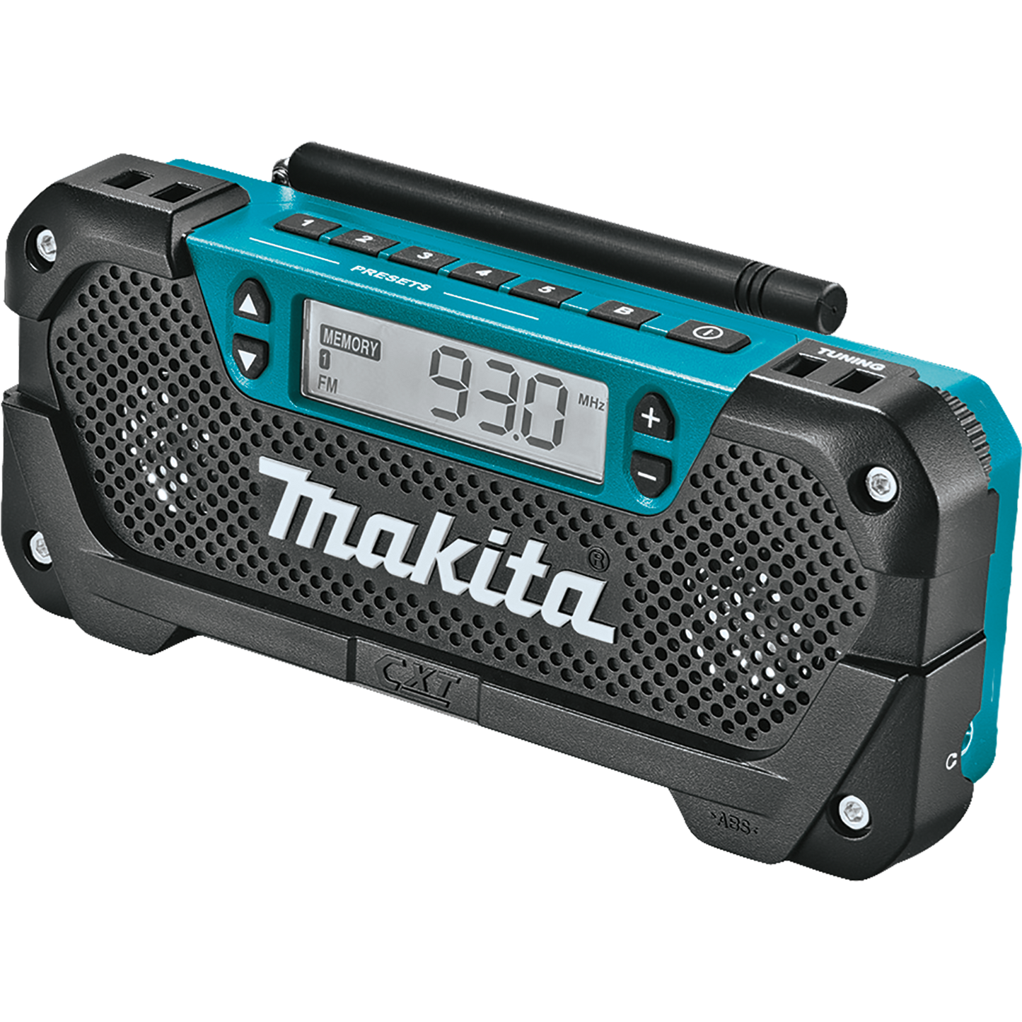 Makita RM02 12V Max Cxt® Lithiumion Cordless Compact Job Site Radio, Tool Only