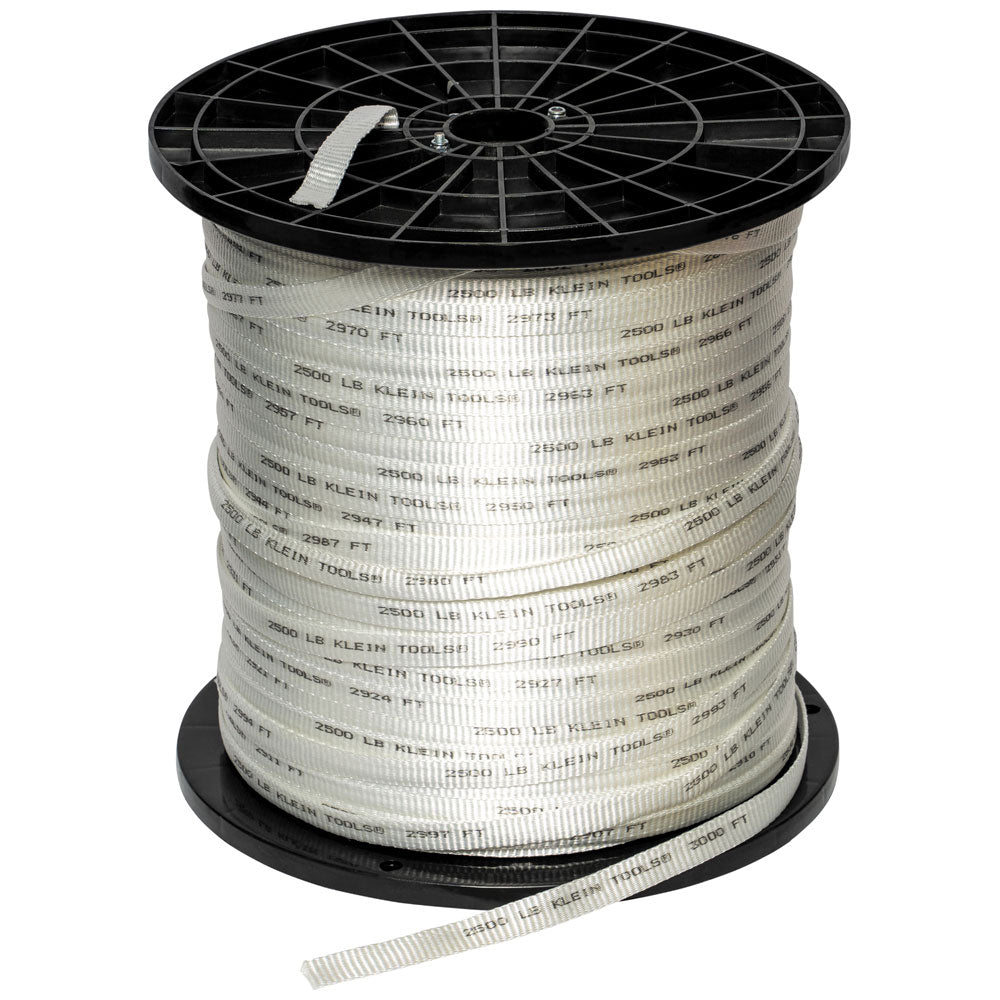 Klein Tools 50142 Conduit Measuring Pull Tape, 2500-Pound X 3000-Foot