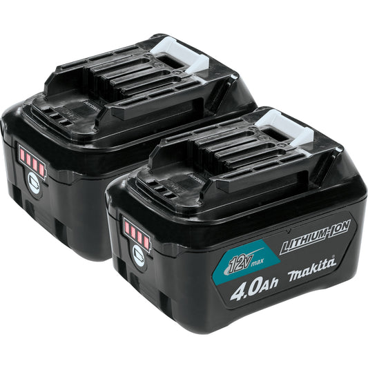 Makita BL1041B-2 12V max CXT® Lithium‑Ion 4.0Ah Battery, 2/pk