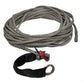 Fusion Tools 20-0250075 1/4" x 75' LockJaw Synthetic Winch Line w/ Integrated Shackle 2,833 lbs WLL