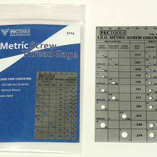 PEC Tools 5114 Screw Checker Gauge