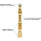 Makita B-60545 Impact GOLD® T25 Torx® 2″ Power Bit, 15/pk