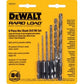 Dewalt DW2551 Hex Shank Drill Bit Set (6 Pc)