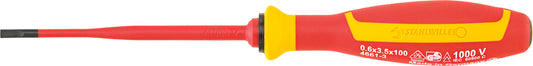 Stahlwille 46613035 4661 VDE 3 SCHLITZSCHRAUBENDREHER 3,5 Vde Slotted Screwdriver Drall+