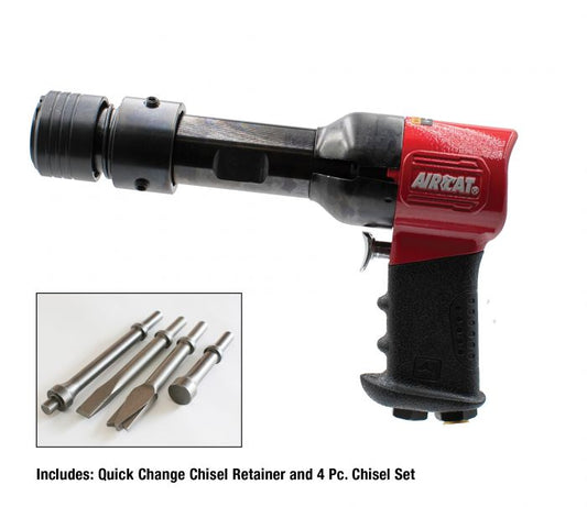 AirCat 5300-B .498 Super Duty Air Hammer Kit 1,760 BPM w/4 Chisels