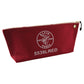 Klein Tools 5539LRED Zipper Bag, Large Canvas Tool Pouch, 18-Inch, Red