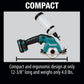 Makita CC02R1 12V max CXT® Lithium‑Ion Cordless 3‑3/8" Tile/Glass Saw Kit (2.0Ah)