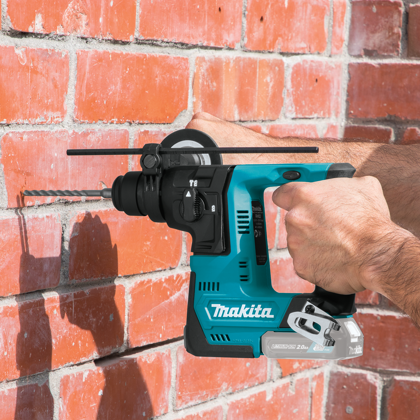 Makita RH02Z 12V Max Cxt® Lithiumion Cordless 9/16" Rotary Hammer, Accepts Sdsplus Bits, Tool Only