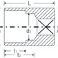 Stahlwille 1030007 40 D 7 Sockets