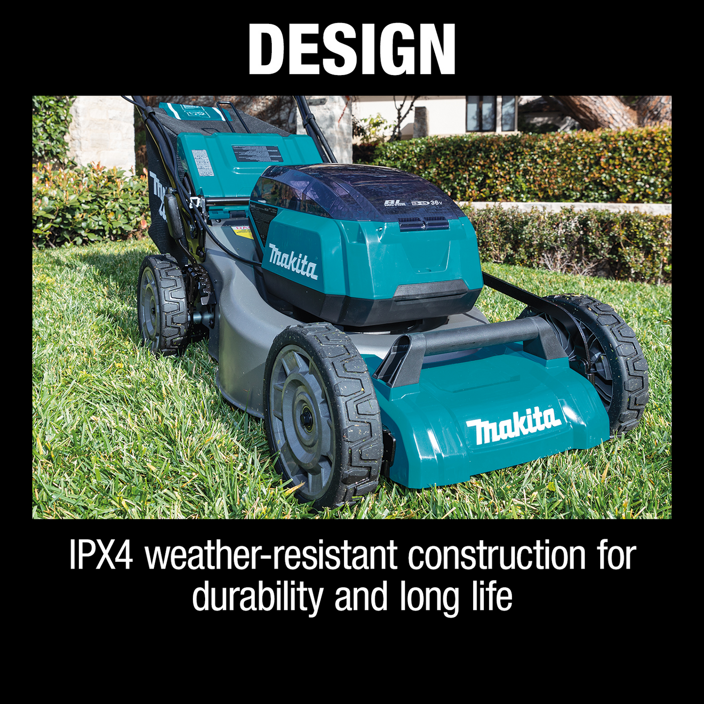 Makita XML06Z 36V (18V X2) LXT® Brushless 18" Self‑Propelled Commercial Lawn Mower, Tool Only