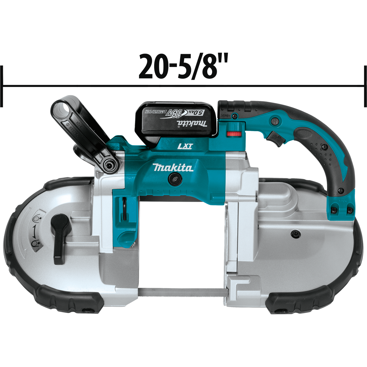 Makita XBP02TX 18V LXT® Lithium‑Ion Cordless Portable Band Saw Kit (5.0Ah)