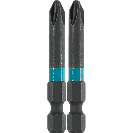Makita A-96659 ImpactX™ #2 Phillips 2" Power Bit, 2/pk