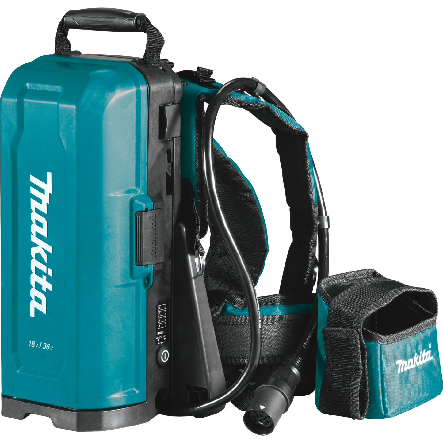 Makita PDC01G6 ConnectX™, LXT®, LXT® X2 and XGT® Portable Backpack Power Supply with 6 Batteries (6.0Ah)