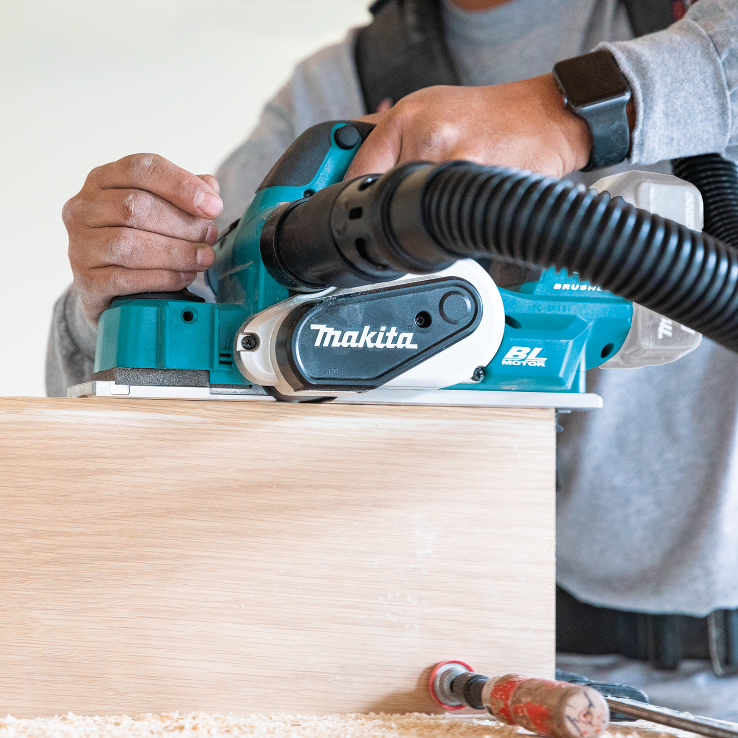 Makita XPK02Z 18V LXT® Lithium‑Ion Brushless Cordless 3‑1/4" Planer, AWS® Capable, Tool Only