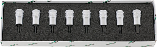 Stahlwille 96021001 49TX/8 Set Of Screwdriver Sockets