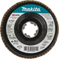 Makita T-03925 X‑LOCK 4‑1/2" 40 Grit Type 27 Flat Blending and Finishing Flap Disc for X‑LOCK and All 7/8" Arbor Grinders