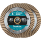 Makita B-69705 4‑1/2" Diamond Blade, Turbo, General Purpose, 2/pk
