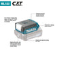 Makita ML103 12V max CXT® Lithium‑Ion Cordless L.E.D. Flashlight, Flashlight Only