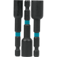 Makita A-97689 ImpactX™ 3 Pc. 2‑9/16″ Magnetic Nut Driver Set