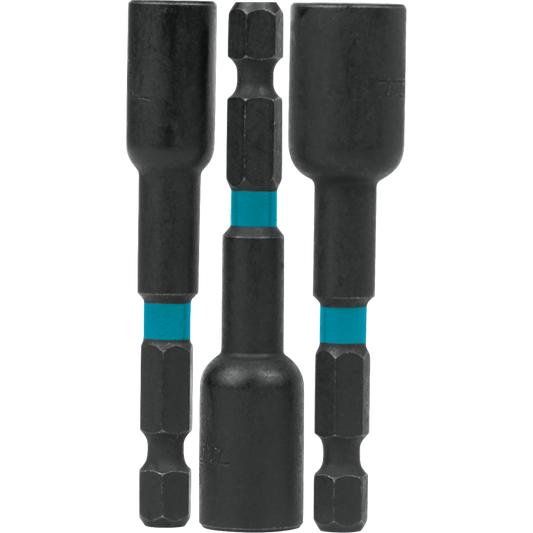 Makita A-97689 ImpactX™ 3 Pc. 2‑9/16″ Magnetic Nut Driver Set