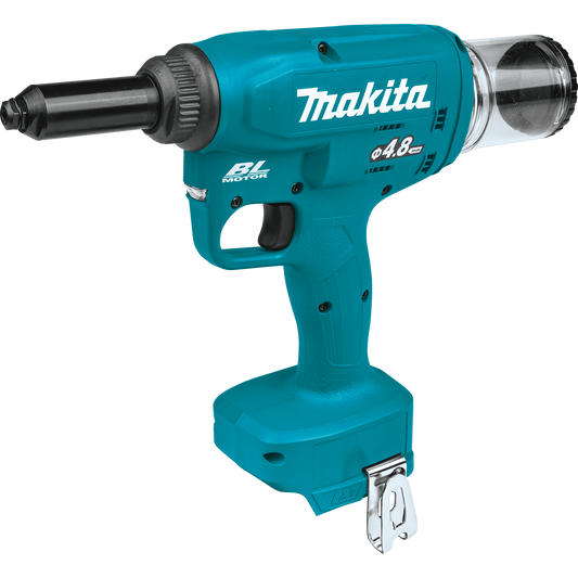 Makita XVR01Z 18V LXT® Lithium‑Ion Brushless Cordless Rivet Tool, Tool Only