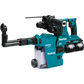 Makita XRH10PTW 36V (18V X2) LXT® Brushless 1‑1/8" SDS‑PLUS AVT® Rotary Hammer Kit, w/ HEPA Dust Extractor, AFT®, AWS® Capable (5.0Ah)