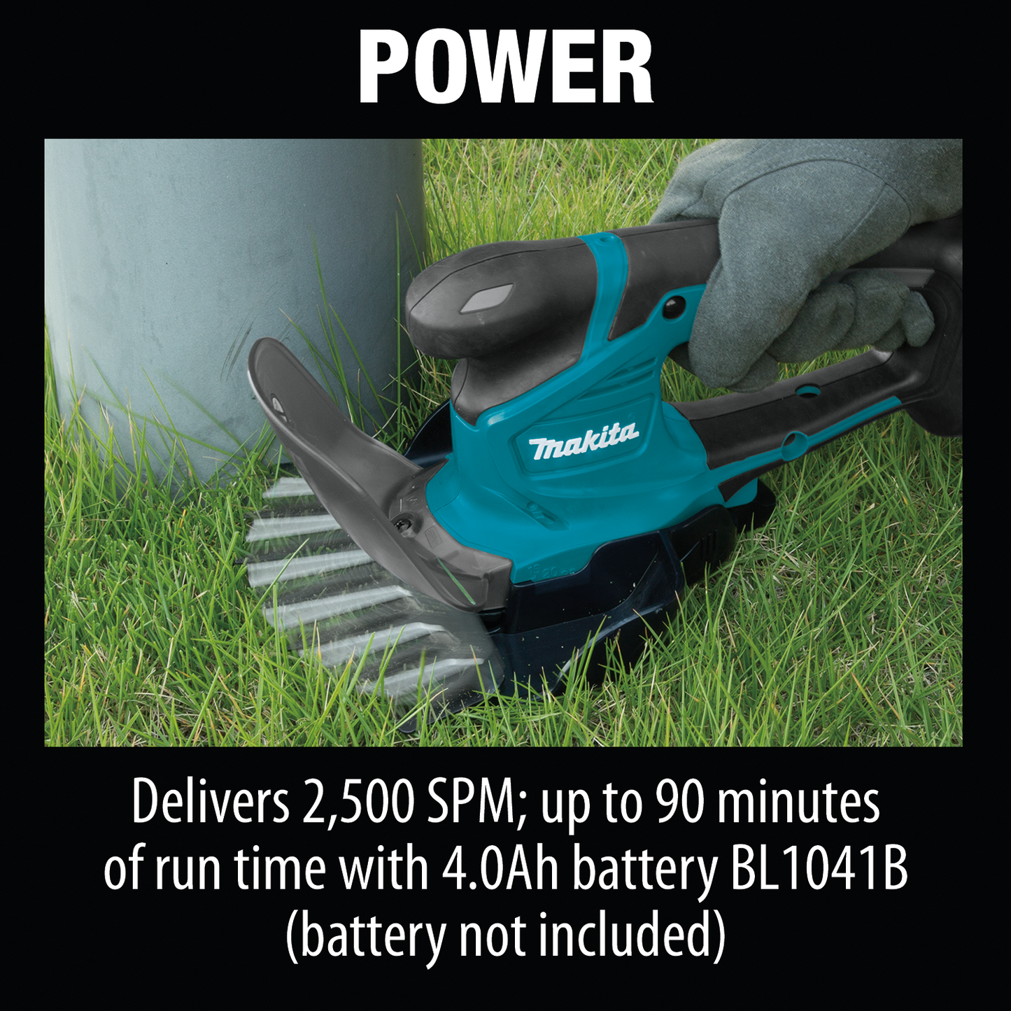 Makita MU04Z 12V max CXT® Lithium‑Ion Cordless Grass Shear, Tool Only